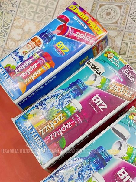 Bột Vitamin Bổ Sung Năng Lượng ZIPFIZZ B12