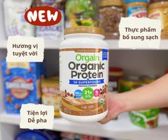 Bột Đạm Thực Vật Hữu Cơ ORGAIN Organic Protein 50 Superfoods