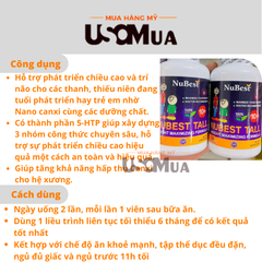 Viên Uống Tăng Chiều Cao NUBEST TALL Teens Powerful Growth