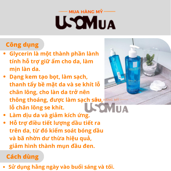 Gel Rửa Mặt LA ROCHE-POSAY