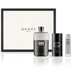 Set Nước Hoa Nam GUCCI Guilty Pour Homme EDT 90ml + 15ml + Deodorant Stick 75ml