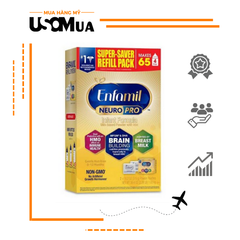 Sữa Bột MEAD JOHNSON Enfamil Neuro Pro Non-GMO Cho Bé 0-12 Tháng, 1.03kg (2 Gói x 516g)