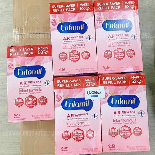 Sữa Bột MEAD JOHNSON Enfamil Added Rice Infant Formula