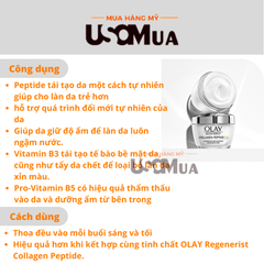 Kem Dưỡng Chống Lão Hóa OLAY Regenerist Collagen Peptide 24