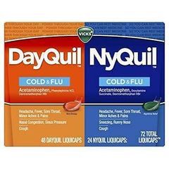 TPCN Viên Uống VICKS DayQuil NyQuil Cold & Flu