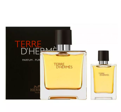 Set Nước Hoa TERRE D’HERMÈS Parfum Pure Perfume 75ml + 12.5ml