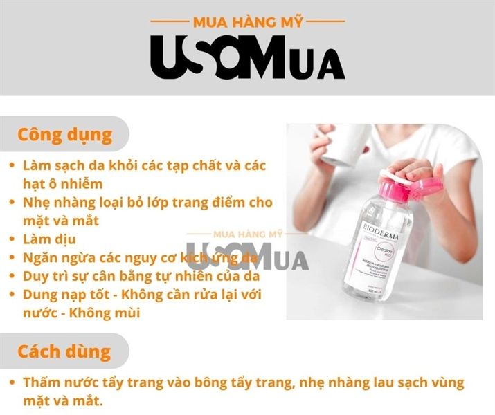 Nước Tẩy Trang BIODERMA 500ml