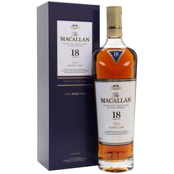 Rượu MACALLAN Double Cask 18 Aged Years, 700ml