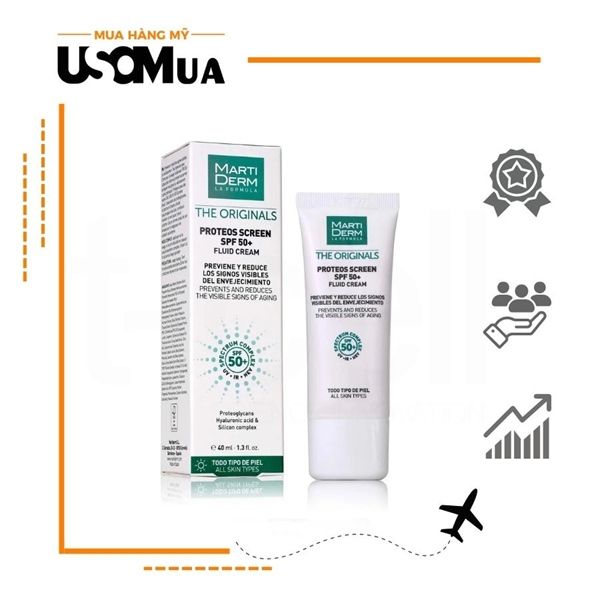 Kem Chống Nắng MARTI DERM Laformula Proteos Screen SPF 50+