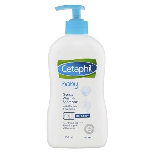 Tắm Gội CETAPHIL Baby With Glycerin & Panthenol, 400ml