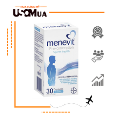 Viên Uống MENEVIT Pre-conception Sperm Health Úc