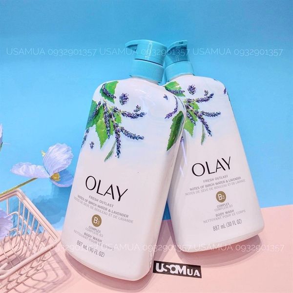 Sữa tắm OLAY Fresh Outlast Purifying B3 Complex