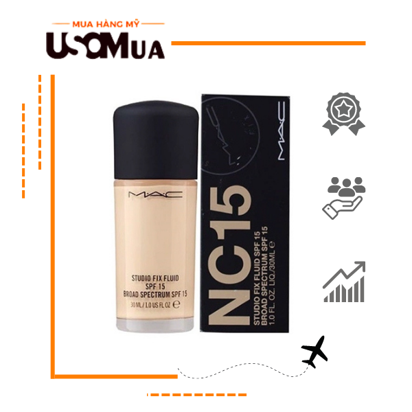 Kem Nền MAC Studio Fix Fluid SPF 15 - 30ml