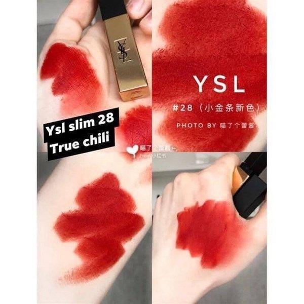 Son YSL Rouge Pur Couture The Slim, 28 True Chili