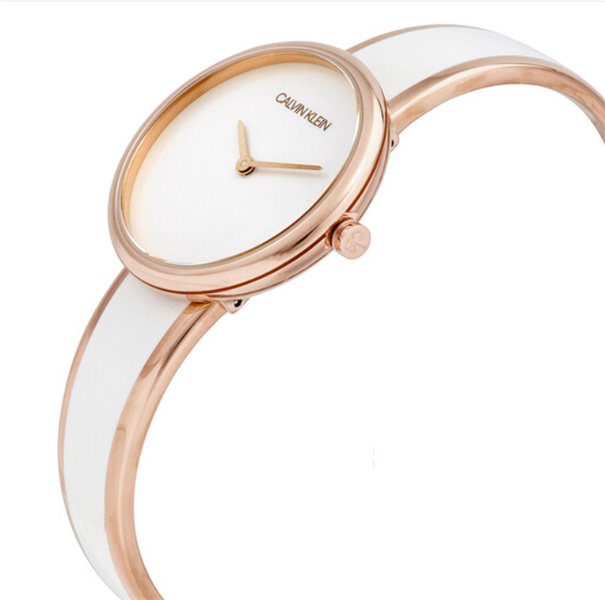 Đồng Hồ Nữ CALVIN KLEIN Seduce Quartz White Dial Ladies Watch, Size 30mm