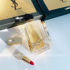 Set Nước Hoa Nữ YSL YVES SAINT LAURENT Libre EDP 90ml + EDP 10ml + Lipstick 1.3g