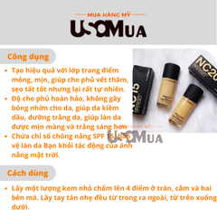 Kem Nền MAC Studio Fix Fluid SPF 15 - 30ml