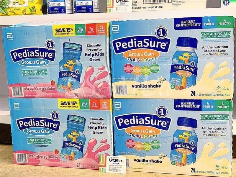 Sữa Nước ABBOTT Pediasure Grow & Gain OptiGRO Plus