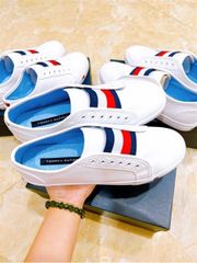 Giày TOMMY HILFIGER White Multill