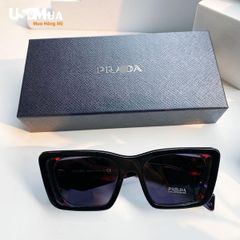 Mắt Kính PRADA 0PR 08YS 04V6O2 Black Havana Abstract 51mm Woman's Gunglasses