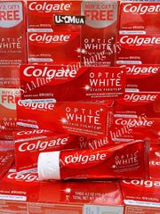 Kem Đánh Răng COLGATE Optic White Stan Fighter, 119g