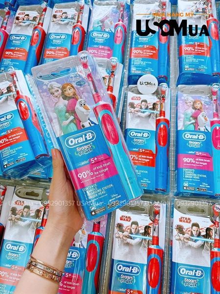 Bàn Chải Điện ORAL-B Stages Power Frozen Soft Bristle