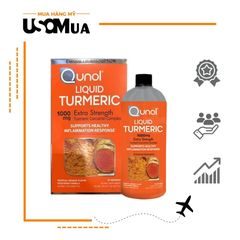 Nước Uống Tinh Chất Nghệ Tươi QUNOL Liquid Turmeric 1000mg Extra Strength