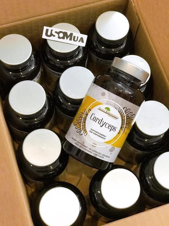 Viên Uống Đông Trùng Hạ Thảo ALOHA MEDICINALS Cordyceps