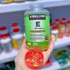 Viên Uống Bổ Sung Vitamin E KIRKLAND SIGNATURE 180mg 400IU