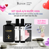 Giftbox set quà tặng Nam - Sữa tắm gội dưỡng ẩm an toàn cho da, hương nước hoa Lenoir Men Wash All in One