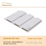 Tấm ốp lam sóng thấp - 3 sóng