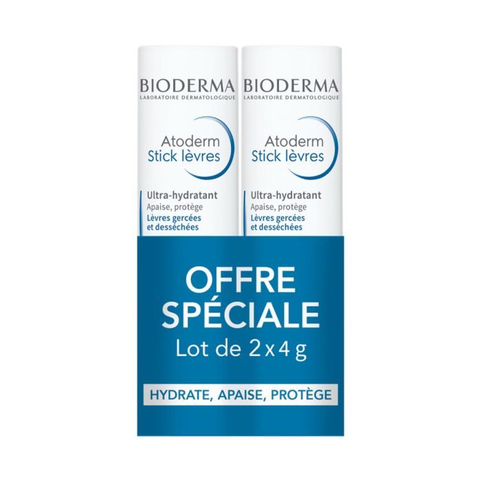  Son dưỡng Bioderma Atoderm Pháp 4g set 2 chiếc 