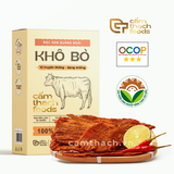  Khô bò MIẾNG Cẩm Thạch - Hộp 220gr 