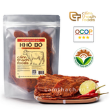  Khô bò MIẾNG Cẩm Thạch - Túi zip 90gr 