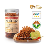  Khô bò SỢI Cẩm Thạch - Hộp PET 190 gr 