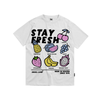 STAY FRESH WHITE T-SHIRT