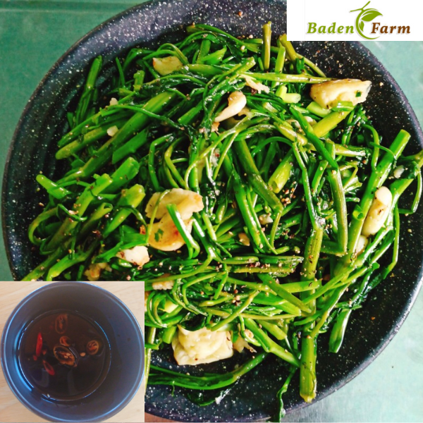 Rau muống xào tỏi