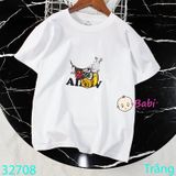 Áo Thun Tay Ngắn Hình M.i.c.k.e.y Cho Mẹ Và Bé (23kg - 75kg)