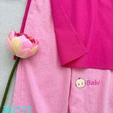ÁO DÀI LINEN XUÂN HOA (13kg - 40kg)