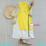 ÁO DÀI LINEN XUÂN HOA (13kg - 40kg)