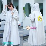 Áo Mưa Cao Cấp Cài Nút Cho Mẹ Và Bé (Trên 10 tuổi)
