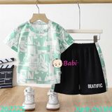 BỘ THỂ THAO TAY NGẮN QUẦN SHORT BÉ TRAI BÉ GÁI