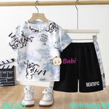 BỘ THỂ THAO TAY NGẮN QUẦN SHORT BÉ TRAI BÉ GÁI