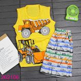 Bộ Cho Bé Trai Sát Nách Quần Lửng In Nhiều Họa Tiết (7 - 12 tuổi)