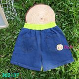 Bộ Bé Gái Áo Thun Quần Jeans Đùi (10kg - 80kg)