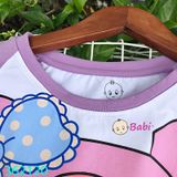 Bộ Bé Gái Hình Hoạt Hình Dễ Thương M1 (26kg - 57kg)