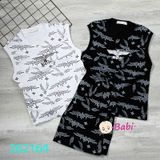 Bộ Cho Bé Trai Sát Nách Quần Đùi M6 (15kg-55kg)