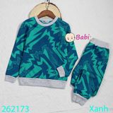 Bộ Da Cá Bé Trai Tay Dài Quần Dài M1 (20kg - 42kg)