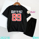 Bộ Thun Bé Trai Tay Ngắn Quần Ngắn Số 89 M2 (23kg - 62kg)