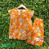Bộ Tole (Lanh) Mẹ Bé Tay Cánh Tiên Quần Lửng (17kg - 65kg)